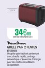 Grille pain 2 fentes - Moulinex en promo chez Extra Grille pain 2 fentes - Moulinex dans le catalogue Extra