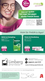 Aktueller mea - meine apotheke Apotheken Prospekt für Wallerfangen: Unsere August-Angebote mit 4} Seiten, 01.08.2025 - 31.08.2025