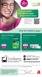 Aktueller mea - meine apotheke Apotheken Prospekt in Wallerfangen und Umgebung, "Unsere August-Angebote" mit 4 Seiten, 01.08.2025 - 31.08.2025