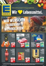 Aktueller EDEKA Prospekt, "Wir lieben Lebensmittel!", mit Angeboten der Woche, gültig von 22.12.2025 bis 22.12.2025