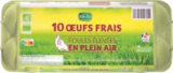 10 ŒUFS BIO DE POULES ÉLEVÉES EN PLEIN AIR - SIMPLEMENT BON ET BIO dans le catalogue Aldi