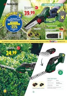 Promo Tondeuse Électrique dans le catalogue Lidl du moment à la page 34