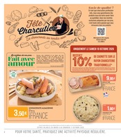 Promos Choucroute dans le catalogue "Fête du Charcutier" de Supermarchés Match Choucroute en promo dans le catalogue Supermarchés Match à la page 4