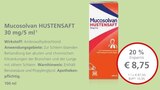 HUSTENSAFT von Mucosolvan im aktuellen LINDA Premiumapotheke Prospekt für 8,75 €