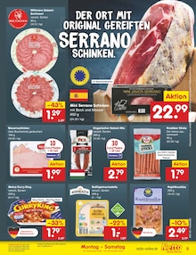 Wurst im aktuellen Netto Marken-Discount Prospekt (Kiel) Wurst im Netto Marken-Discount Prospekt "Aktuelle Angebote" mit 63 Seiten (Kiel)