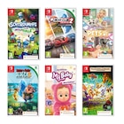 Sélection de jeux à petit prix pour Nintendo Switch (compatibles Nintendo Switch 2) - Carrefour à Aulnay-sous-Bois Sélection de jeux à petit prix pour Nintendo Switch (compatibles Nintendo Switch 2) en promo chez Carrefour Aulnay-sous-Bois à 7,99 €