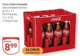 Aktuelle Cola Angebote bei GLOBUS in Völklingen Aktuelles Limonade Angebot bei GLOBUS in Völklingen ab 8,99 €