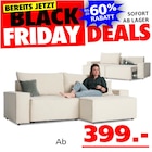 Milo Ecksofa Angebote von Seats and Sofas bei Seats and Sofas Frechen für 399,00 €