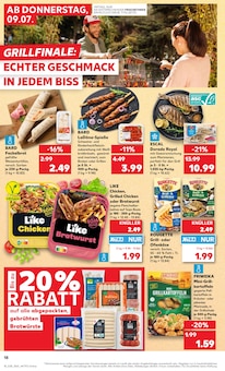 Bratwurst im aktuellen Kaufland Prospekt (Berlin) Bratwurst im Kaufland Prospekt "Hier bin ich richtig" mit 54 Seiten (Berlin)