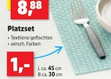 Platzset für 1,00 € bei Thomas Philipps im Angebot Platzset im aktuellen Thomas Philipps Prospekt
