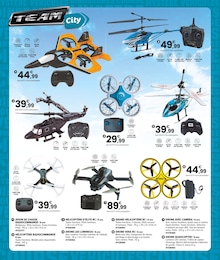 Prix et réduction Hélicoptère Radiocommandé dans le prospectus JouéClub en cours Offre Hélicoptère Radiocommandé dans le catalogue JouéClub du moment à la page 246