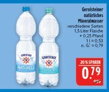natürliches Mineralwasser im Angebot bei Marktkauf in Bautzen natürliches Mineralwasser Angebote von Gerolsteiner bei Marktkauf Bautzen für 0,79 €