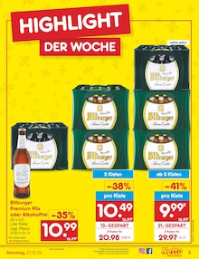 Bitburger im Netto Marken-Discount Prospekt "Aktuelle Angebote" mit 56 Seiten (Hilden)