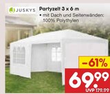 Partyzelt Angebote von Juskys bei Netto Marken-Discount Bad Oeynhausen für 69,99 €