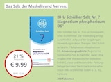 LINDA Premiumapotheke - Schüßler-Salz Nr. 7 Magnesium phosphoricum D6 Angebot im Prospekt Schüßler-Salz Nr. 7 Magnesium phosphoricum D6 bei LINDA Premiumapotheke im Prospekt "" für 9,99 €