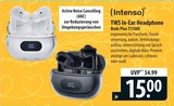 TWS In-Ear Headphone Buds Plus T310AE schwarz Angebote von Intenso bei famila Nordost Stralsund für 15,00 €