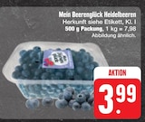 Heidelbeeren bei E center im Lauf Prospekt für 3,99 €