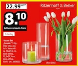 Vase im Segmüller Prospekt Vasen-Set Leonie von Ritzenhoff & Breker im aktuellen Segmüller Prospekt für 8,10 €