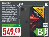 iPhone 16E im Angebot bei Marktkauf in Iserlohn iPhone 16E Angebote von Apple bei Marktkauf Iserlohn für 549,00 €