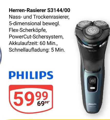 Aktuelle Rasierer Angebote bei GLOBUS in Krefeld Aktuelles Herren-Rasierer Angebot bei GLOBUS in Krefeld ab 59,99 €