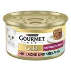 Aktuelles GOURMET Gold Raffiniertes Ragout Duetto mit Lachs & Seelachs 85 g Angebot bei Zookauf in Hannover ab 0,49 €