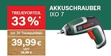 Akkuschrauber IXO 7 Angebote von Bosch bei EDEKA Bayreuth für 39,99 €