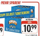nah und gut - Kulmbacher Angebot im Prospekt Kulmbacher bei nah und gut im Prospekt "" für 10,99 €
