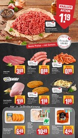 Bratwurst im REWE Prospekt in Siegen Aktueller REWE Prospekt mit Bratwurst, "Dein Markt", Seite 12