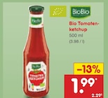 Bio Tomatenketchup im Angebot bei Netto Marken-Discount in Solingen Bio Tomatenketchup Angebote von BioBio bei Netto Marken-Discount Solingen für 1,99 €