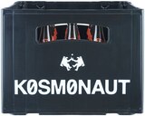Kosmonaut Hell, Naturtrübes Radler oder Alkoholfrei Angebote von Kosmonaut bei REWE Thale für 9,99 €
