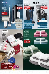 Galeria Handtuch im Prospekt 