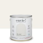 Peinture mur, boiserie, radiateur blanc velours ENVIE Biosourcée 2L - ENVIE en promo chez Leroy Merlin Les Mureaux à 44,90 €
