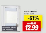 Plissee Klemmfix Angebote bei Lidl Lemgo für 12,99 €