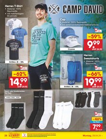 Bekleidung im Netto Marken-Discount Prospekt "Aktuelle Angebote" mit 50 Seiten (Osnabrück)
