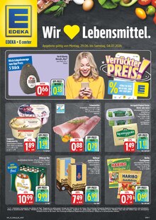 E center Prospekt Wir lieben Lebensmittel! mit  Seiten in Obertrebra und Umgebung