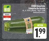 Fränkische Bio Zucchini bei EDEKA im Weidhausen Prospekt für 1,99 €