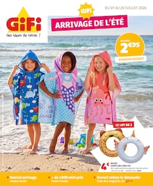 Promotion Vêtements dans le prospectus Gifi, valable du 07/07/2026 au 20/07/2026 Promo Vêtements dans le catalogue Gifi du moment à la page 1