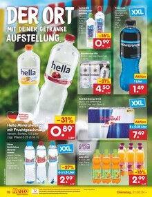 Energydrink im Netto Marken-Discount Prospekt "Aktuelle Angebote" mit 55 Seiten (Kiel)
