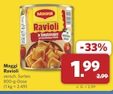 Ravioli im Angebot bei combi in Cuxhaven Ravioli Angebote von Maggi bei combi Cuxhaven für 1,99 €