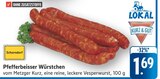 Pfefferbeisser Würstchen im Angebot bei E center in Filderstadt Pfefferbeisser Würstchen Angebote von Metzger Kurz bei E center Filderstadt für 1,69 €