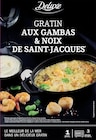 Gratin aux gambas & noix de Saint-Jacques - Deluxe en promo chez Lidl Créteil à 3,75 €