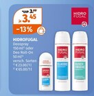 Deospray oder Deo Roll-On von HIDROFUGAL für 3,45 € bei Müller im Angebot Deospray oder Deo Roll-On von HIDROFUGAL im aktuellen Müller Prospekt