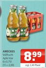 Vollfrucht Apfel klar Angebote von Amecke bei Getränke Oase Ahlen für 8,99 €