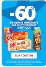 -60% de remise immédiate sur le 2ème produit identique sur tout BN à Hyper U dans Le Born