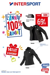 Offre Vêtements dans le catalogue Intersport du moment à la page 1