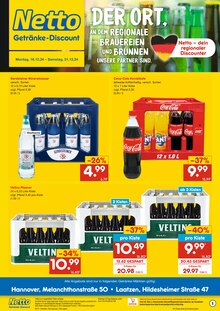 Netto Marken-Discount Prospekt "DER ORT, AN DEM DU IMMER AUSGEZEICHNETE PREISE FINDEST." mit  Seiten (Laatzen)