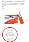 Hustensaft-Portionsbeutel 30 mg/5 ml bei LINDA Premiumapotheke im Wolfenbüttel Prospekt für 7,95 €