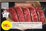 Intermarché Riom-és-Montagnes - Promo Viande Bovine : Faux Filet ou Faux Filet à Griller Promo Viande Bovine : Faux Filet ou Faux Filet à Griller à 14,90 € dans le catalogue Intermarché à Riom-és-Montagnes