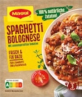 Fix Spaghetti Bolognese oder Food Travel Würzpaste für Curry Indian Style Angebote von Maggi bei REWE Germering für 0,44 €