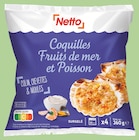 Coquilles Fruits de Mer et Poisson Surgelées - Netto - Netto Coquilles Fruits de Mer et Poisson Surgelées - Netto à 3,09 € dans le catalogue Netto
